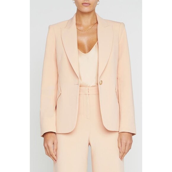 L'AGENCE Chamberlain toasted almond Blazer size 6 - Picture 2 of 9